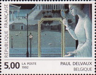 Filatelistische aandacht voor: Paul Delvaux (1)