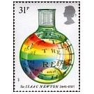 Filatelistische aandacht voor: Sir Isaac Newton  (8) - 3