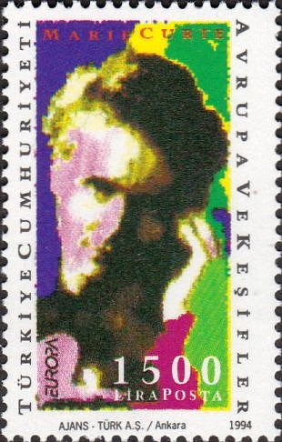Filatelistische aandacht voor: Pierre en Marie Curie (20)