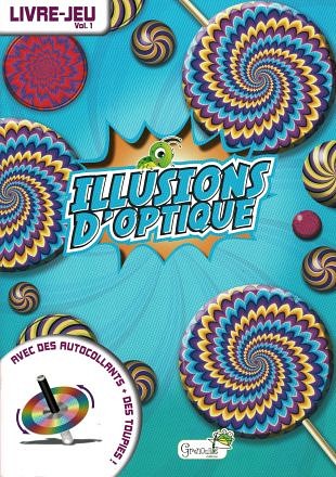 Kinderen leren over illusies door te spelen met stickers