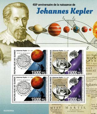 Filatelistische aandacht voor: Johannes Kepler (5)