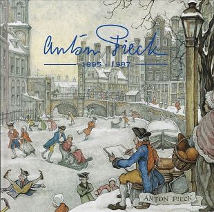 Ontwerpen van Anton Pieck sieren vier postzegelblokken