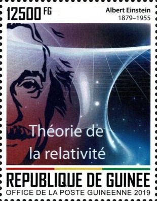 Filatelistische aandacht voor: Albert Einstein (60)