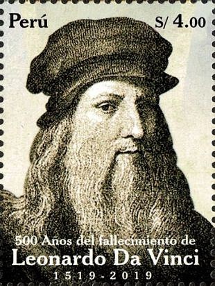 Filatelistische aandacht voor: Leonardo da Vinci (21)