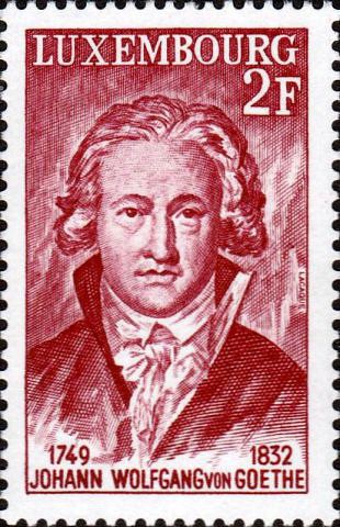 Filatelistische aandacht voor: Johann Wolfgang von Goethe (16)