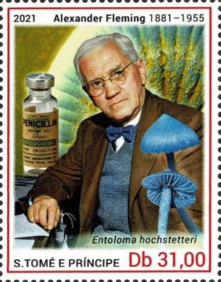 Filatelistische aandacht voor: Alexander Fleming (89)