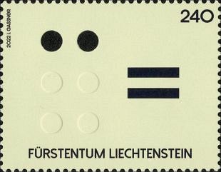 Filatelistische aandacht voor: Blindheid en Louis Braille (30)