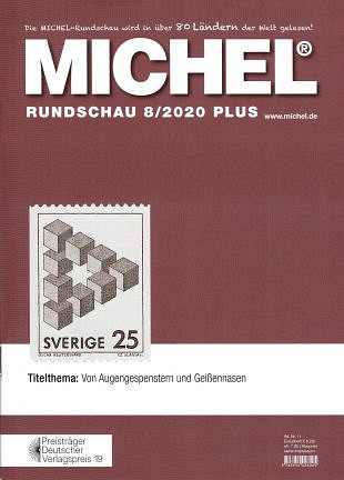 Visueel bedrog op postzegels in Michel-Rundschau 8/2020 (3)