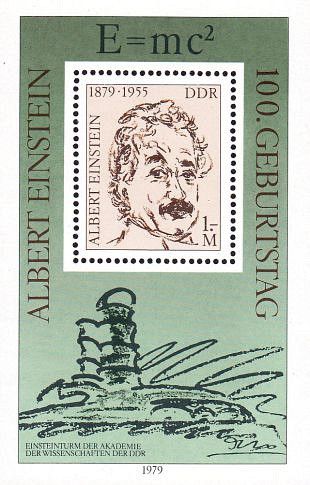Filatelistische aandacht voor: Albert Einstein (7)