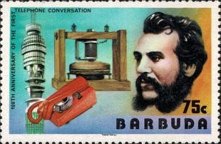 Filatelistische aandacht voor: Alexander Graham Bell (1)