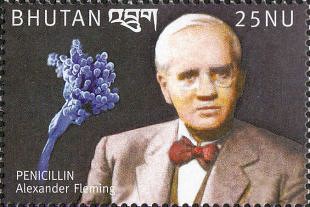 Filatelistische aandacht voor: Alexander Fleming (3)