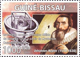Filatelistische aandacht voor: Johannes Kepler (1)
