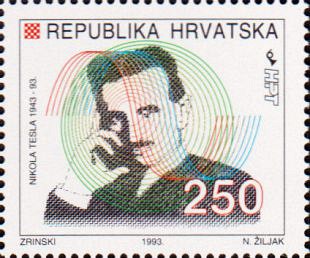 Filatelistische aandacht voor: Nikola Tesla (2)