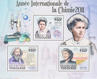 Filatelistische aandacht voor: Pierre en Marie Curie (17)