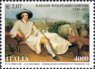 Filatelistische aandacht voor: Johann Wolfgang von Goethe (9)