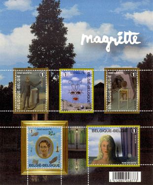 Filatelistische aandacht voor: René Magritte  (3)