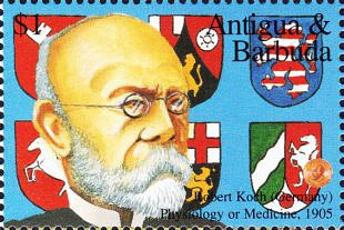Filatelistische aandacht voor: Robert Koch (1)