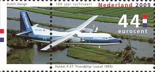 Nederlandse luchtvaart in tien bijzondere postzegels
