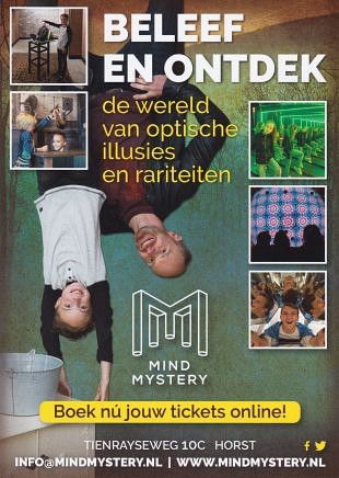 In Mind Mystery themapark spelen bezoekers met illusies