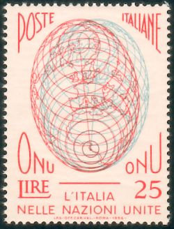 Eerst 3D postzegels uit Italië 