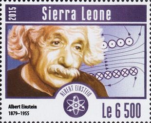 Filatelistische aandacht voor: Albert Einstein (19)