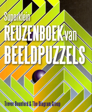 Een super klein boekje met veel beeldpuzzels