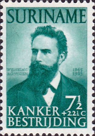 Filatelistische aandacht voor: Wilhelm Conrad Röntgen (6)