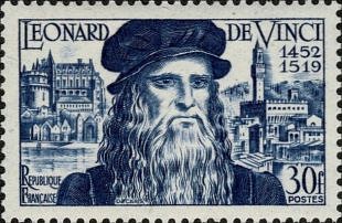 Filatelistische aandacht voor: Leonardo da Vinci (1)