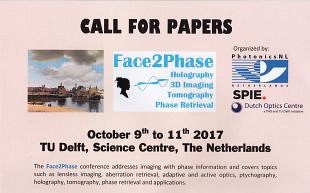Beeld met fase-informatie in Face2Phase-conferentie