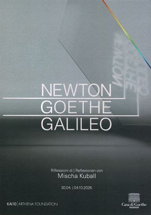 Reflexion von Mischa Kuball in “Newton-Goethe-Galileo”