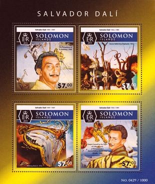 Filatelistische aandacht voor: Salvador Dalí (11)