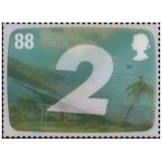 Thunderbirds op Engelse 3D postzegels  afbeelding 3