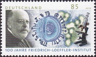 Friedrich-Loeffler-Instituut geëerd met een postzegel