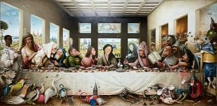 Het kunstzinnige avondmaal met Da Vinci en Jeroen Bosch