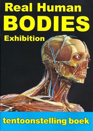 Inhoudelijke mens getoond in een anatomische expositie