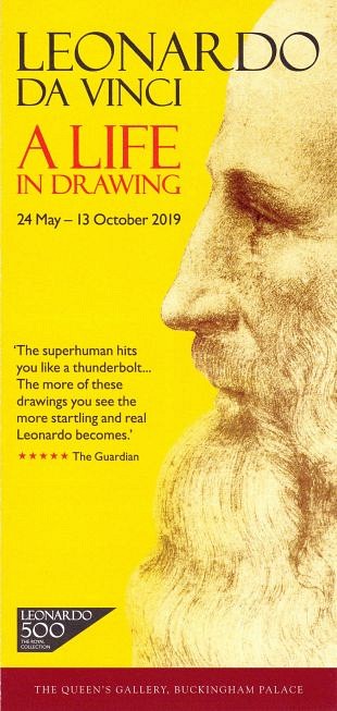Schetsen Leonardo da Vinci te zien in Buckingham Palace