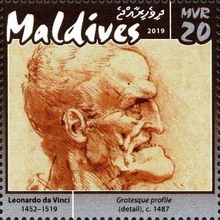 Filatelistische aandacht voor: Leonardo da Vinci (16)