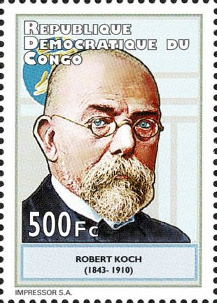 Filatelistische aandacht voor: Robert Koch (4)