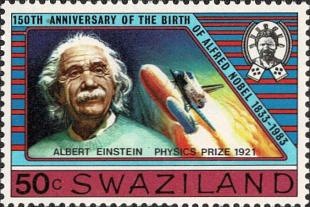 Filatelistische aandacht voor: Albert Einstein (22)