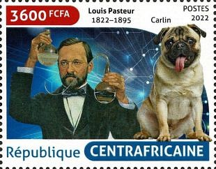 Filatelistische aandacht voor: Louis Pasteur (15)