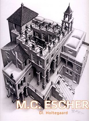 De kunstwerken van Escher in een Deens kunstmuseum