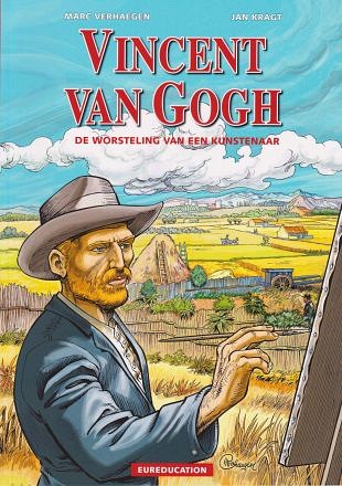 Leven en werk van schilder Van Gogh in een stripboek