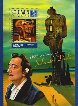 Werken van Dalí vormen inspiratie voor postzegels