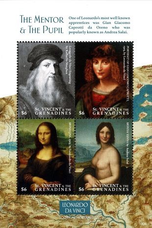 Filatelistische aandacht voor: Leonardo da Vinci (25)
