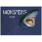 Monsters in 3D postzegelboekje