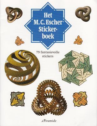 Betoverende stickers in het M.C. Escher stickerboek