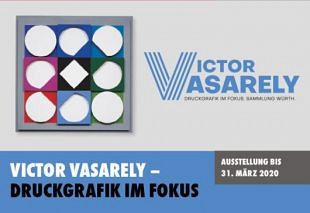 Litho’s van Victor Vasarely in Art Room Würth Austria