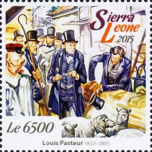 Filatelistische aandacht voor: Louis Pasteur (8)