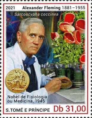 Filatelistische aandacht voor: Alexander Fleming (97)