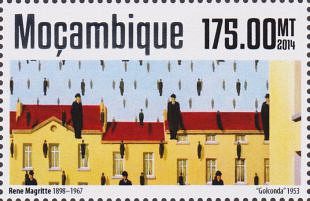 Filatelistische aandacht voor: René Magritte  (4)